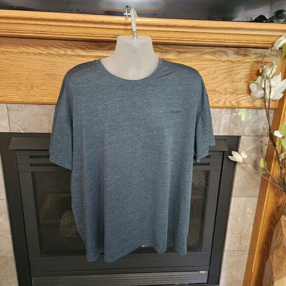 Mens Columbia Short Sleeve Tee Shirt - Picture 1 of 4
